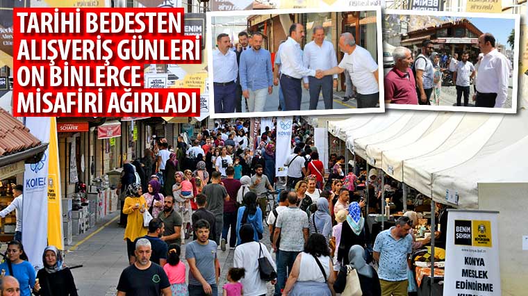 'Tarihi Bedesten Alışveriş Günleri' On Binlerce Misafiri Ağırladı