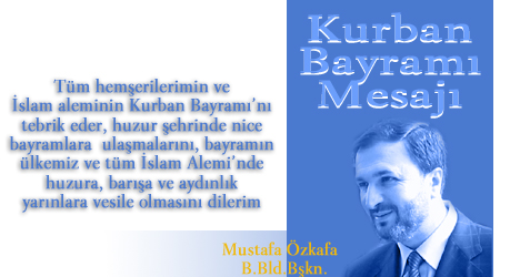 Başkan Özkafa'nın Kurban Bayramı Mesajı
