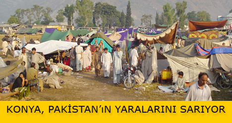 Konya Heyeti Ulaşılamayan Bölgelere Yardım Götürüyor