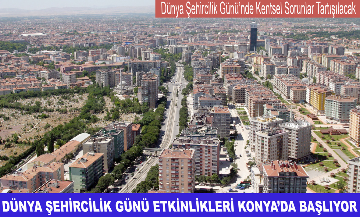 Şehircilik Günü Etkinlikleri Pazartesi Günü Başlıyor