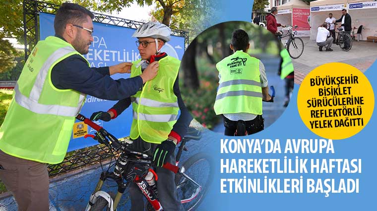 Konya'da Avrupa Hareketlilik Haftası Etkinlikleri Başladı