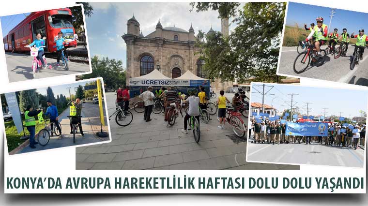 Konya'da Avrupa Hareketlilik Haftası Dolu Dolu Yaşandı