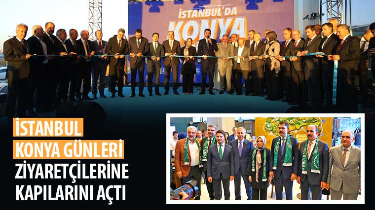 İstanbul 'Konya Günleri' Ziyaretçilerine Kapılarını Açtı
