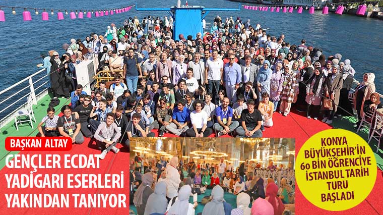 Başkan Altay: 'Gençler Ecdat Yadigarı Eserleri Yakından Tanıyor'