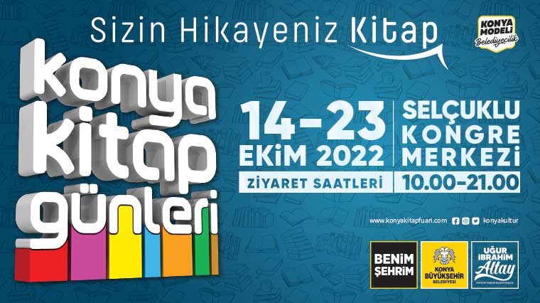 Konya Kitap Günleri 14 Ekim'de Başlıyor