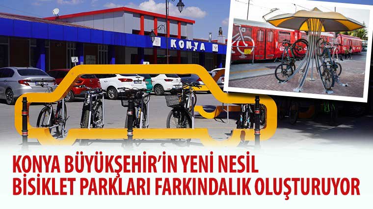 Konya Büyükşehir'in Yeni Nesil Bisiklet Parkları Farkındalık Oluşturuyor