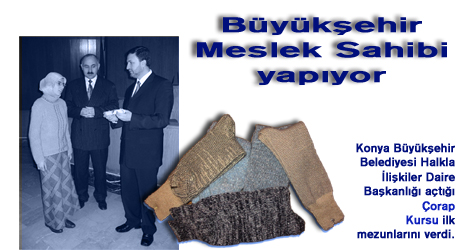 Büyükşehir Meslek Sahibi Yapıyor