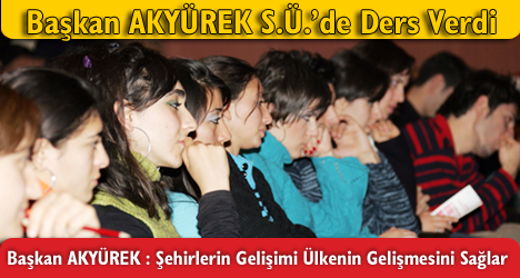 Başkan Akyürek'ten Belediyecilik Dersi