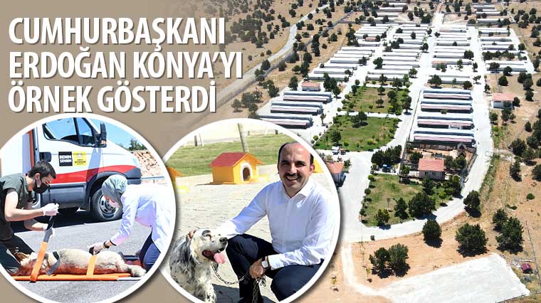 Cumhurbaşkanı Erdoğan Konya'yı Örnek Gösterdi