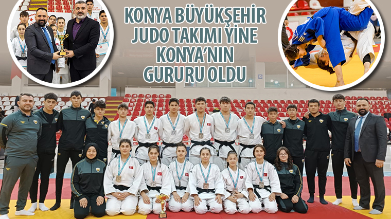 Konya Büyükşehirli Judo Takımı Yine Konya'nın Gururu Oldu