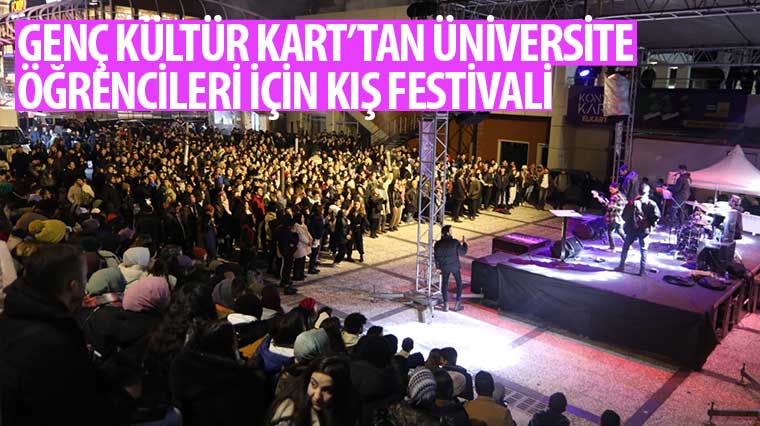 Genç Kültür Kart'tan Üniversite Öğrencileri İçin Kış Festivali 