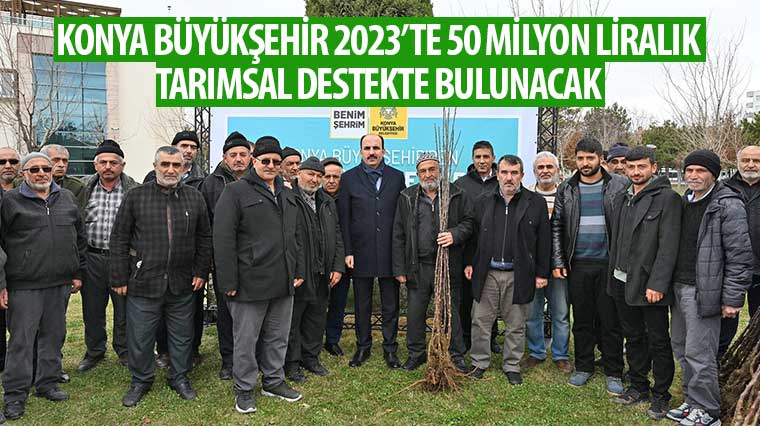 Başkan Altay: 'Bu Yıl 115 Bin Fidanı Çiftçilerimizle Buluşturacağız'