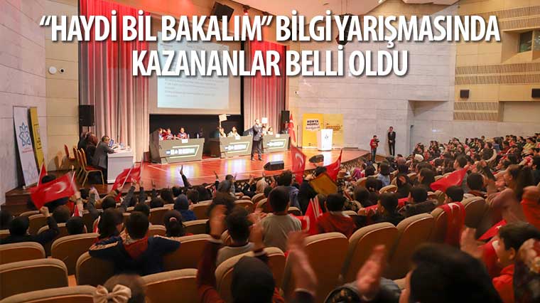 'Haydi Bil Bakalım' Bilgi Yarışmasında Kazananlar Belli Oldu