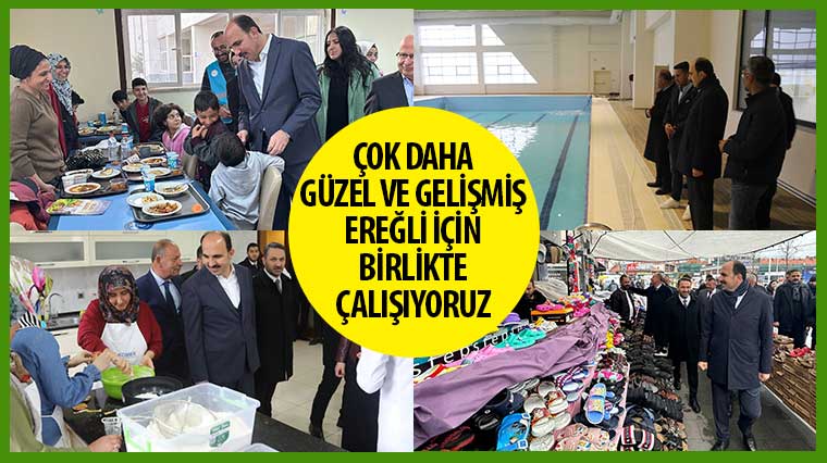 Başkan Altay: 'Çok Daha Güzel ve Gelişmiş Ereğli İçin Birlikte Çalışıyoruz'