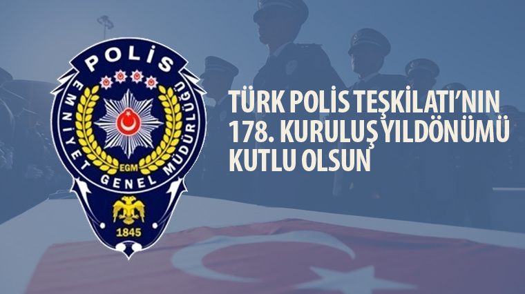 Başkan Altay Polis Teşkilatı'nın 178. Kuruluş Yıldönümünü Kutladı