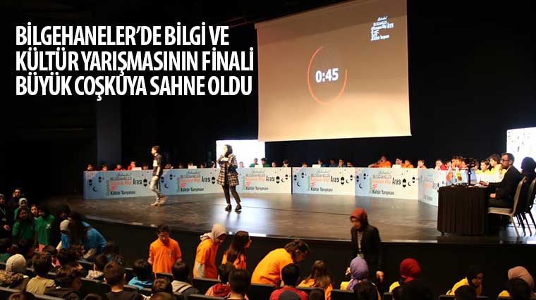 Bilgehaneler'de Bilgi ve Kültür Yarışmasının Finali Büyük Coşkuya Sahne Oldu