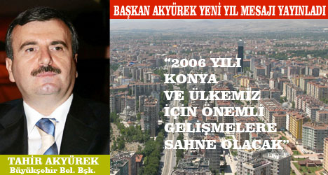 Başkan Akyürek'in Yeni Yıl Mesajı