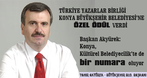 Türkiye Yazarlar Birliği'nden Büyükşehir Belediyesi'ne Özel Ödül