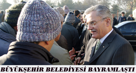 Büyükşehir Belediyesi'nde Bayramlaşma
