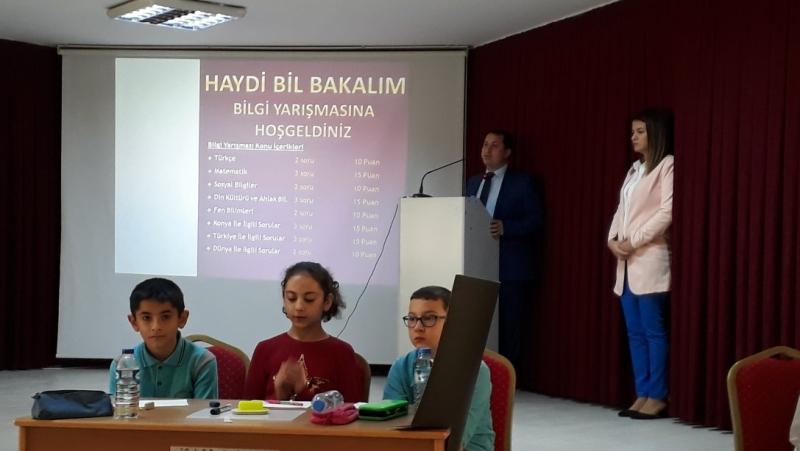 HAYDİ BİL BAKALIM BİLGİ YARIŞMASI faaliyet gorseli