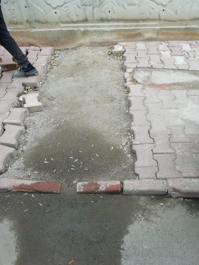 AKİF PAŞA MAHALLESİ TRETUVAR TAMİRATI faaliyet gorseli