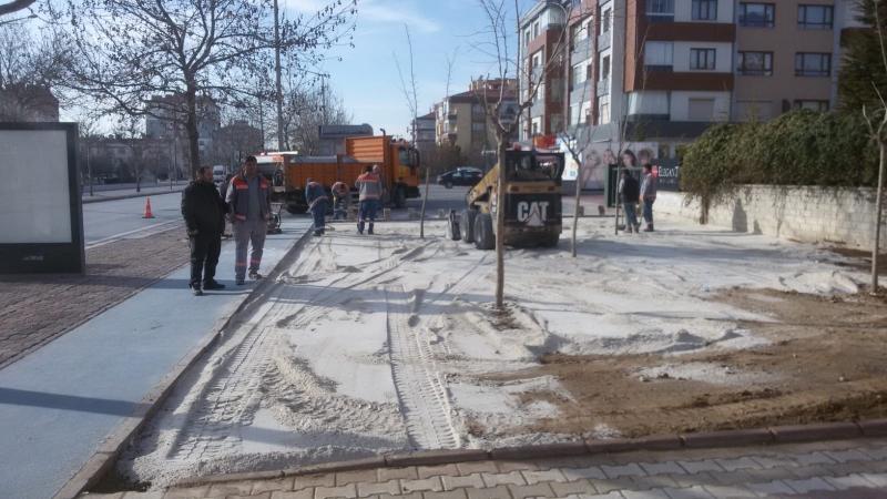 BARIŞ CADDESİ GENELİNDE PARKE TAMİRİ ÇALIŞMASI faaliyet gorseli