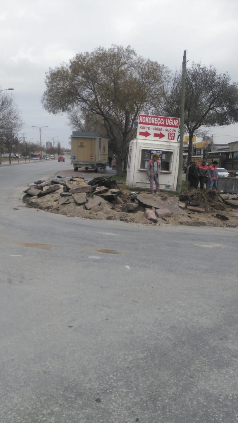 HOROZLUHAN MAHALLESİ ERKAN CADDESİ TRETUVAR TAMİR İŞİ. faaliyet gorseli