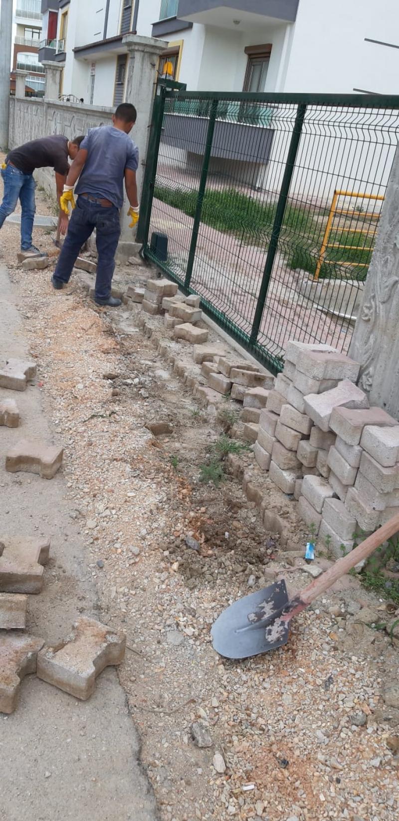 KÜÇÜK KOVANAĞZI MAHALLESİ TRETUVAR TAMİRATI faaliyet gorseli