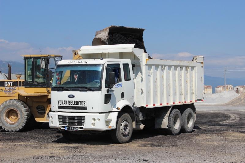 AKŞEHİR PLENT TESİSİMİZDEN YUNAK  BELEDİYESİNE 3.BÖLGE ŞEFLİĞİMİZ TARAFINDAN ASFALT DESTEĞİ SAĞLANMIŞTIR faaliyet gorseli