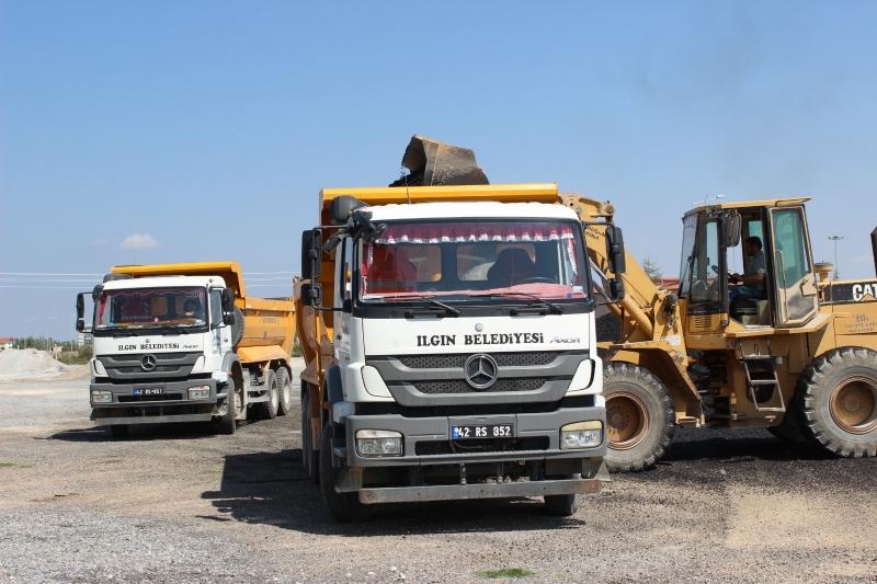 AKŞEHİR PLENT TESİSİMİZDEN ILGIN   BELEDİYESİNE 3.BÖLGE ŞEFLİĞİMİZ TARAFINDAN ASFALT DESTEĞİ SAĞLANMIŞTIR faaliyet gorseli