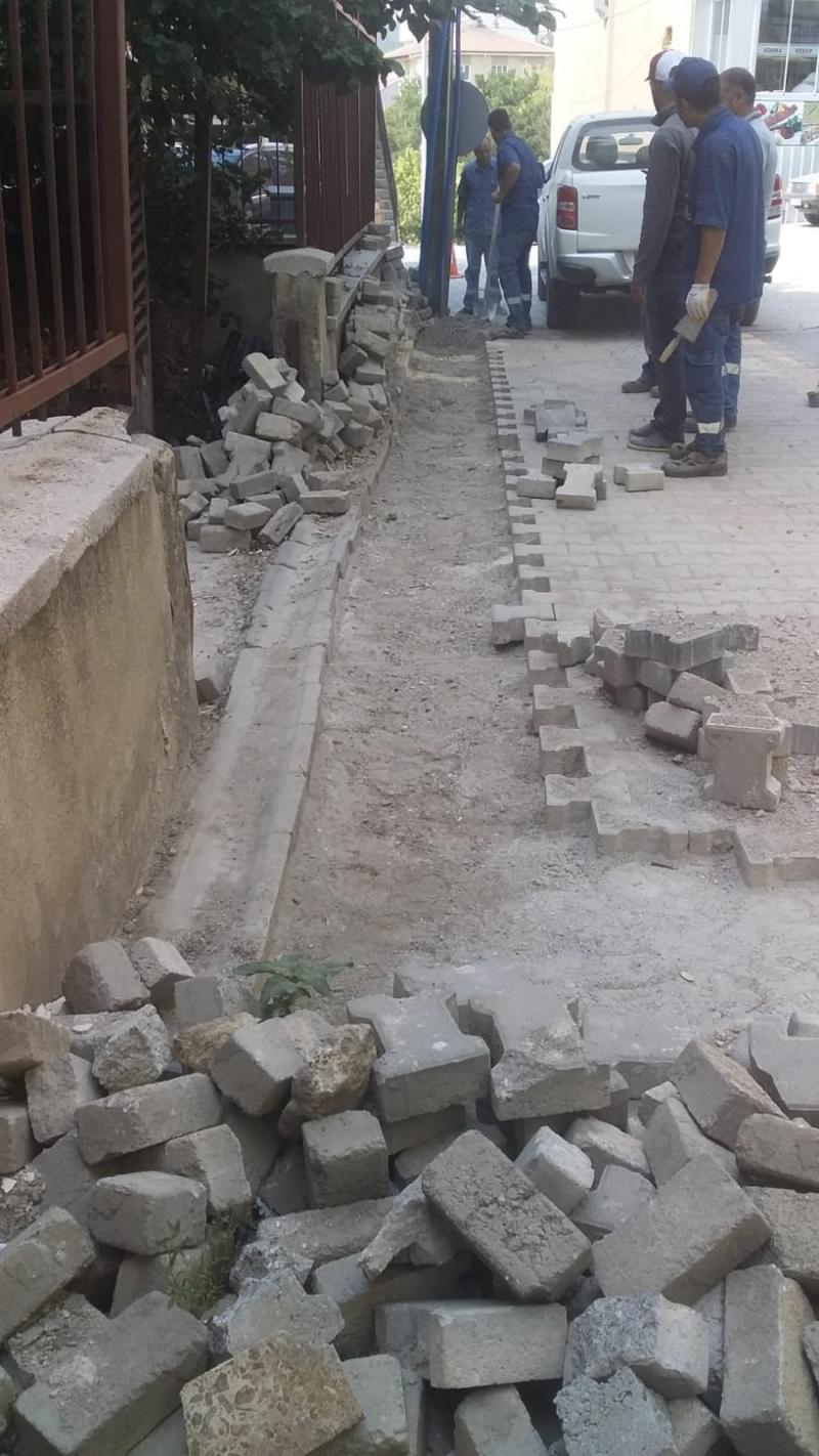 YUNAK YENİ MAHALLE AYKOME KAZI SONRASI BETON TRETUVAR TADİLATI faaliyet gorseli