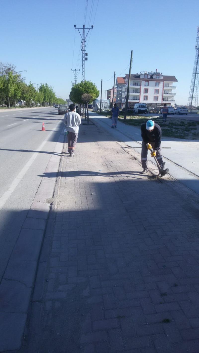 ÇATALHÜYÜK MAHALLESİ KARAMAN YOLU TRETUVAR TAMİR ÇALIŞMASI. faaliyet gorseli