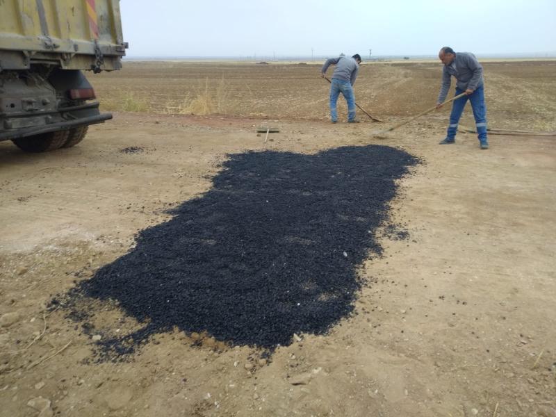 AYKOME YERALTI SULAMA BORUSU KAZİ İZNİ SONRASİ YAMA ÇALIŞMASI. faaliyet gorseli