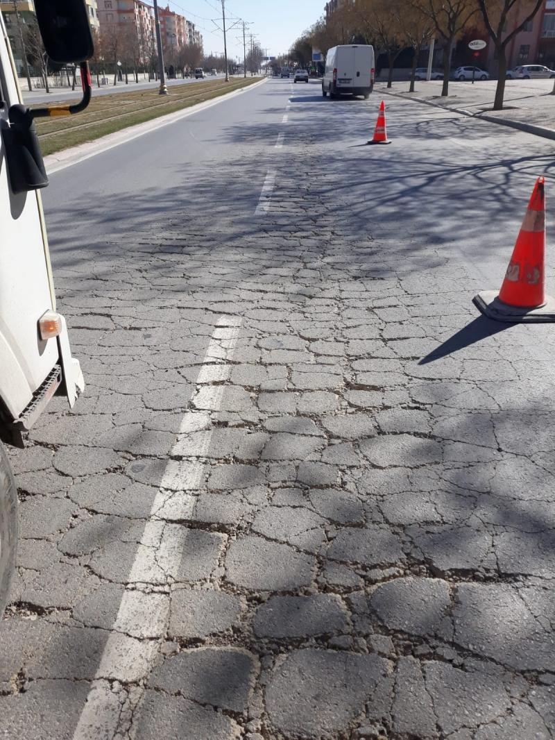 ÇİMENLİK MAHALLESİ ASLANLI KIŞLA CADDESİNDE ASFALT YAMA ÇALIŞMASI faaliyet gorseli