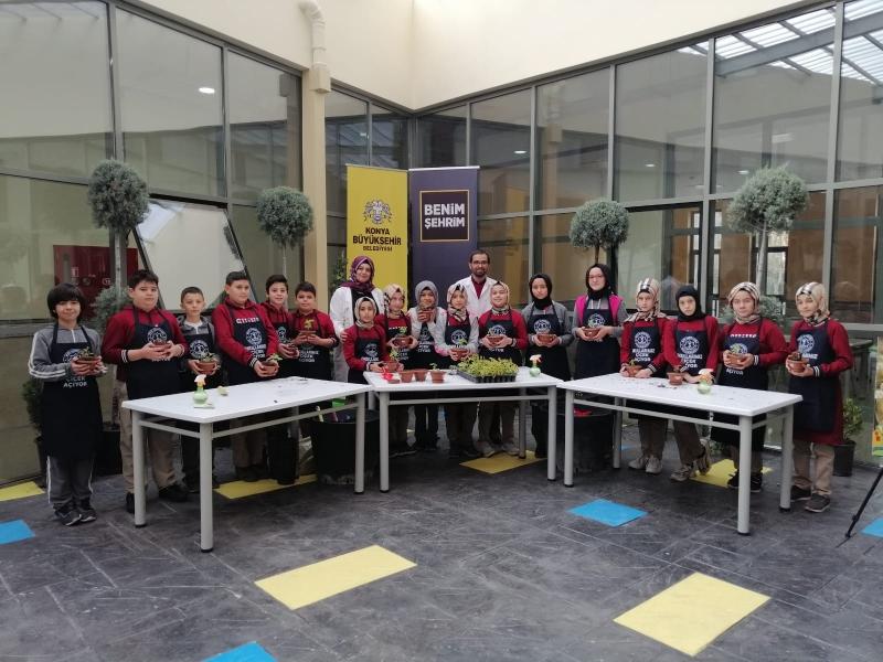 SELÇUKLU MERKEZDE OKULLARIMIZ ÇİÇEK AÇIYOR PROJE EĞİTİMİ faaliyet gorseli