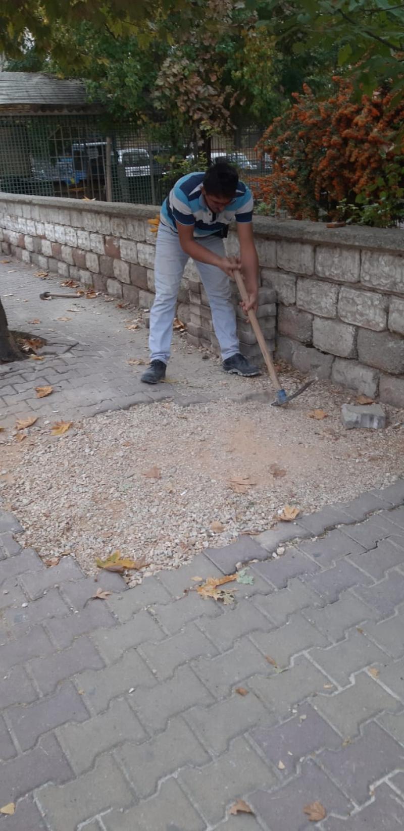 BÜYÜK SİNAN MAHALLESİ AYKOME TRETUVAR KAZI TAMİRATI  faaliyet gorseli