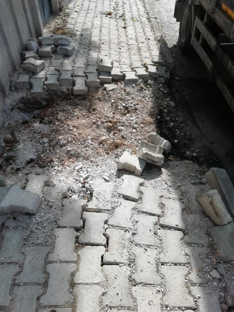 DERE MAHALLESİ AYKOME TRETUVAR KAZI TAMİRATI  faaliyet gorseli