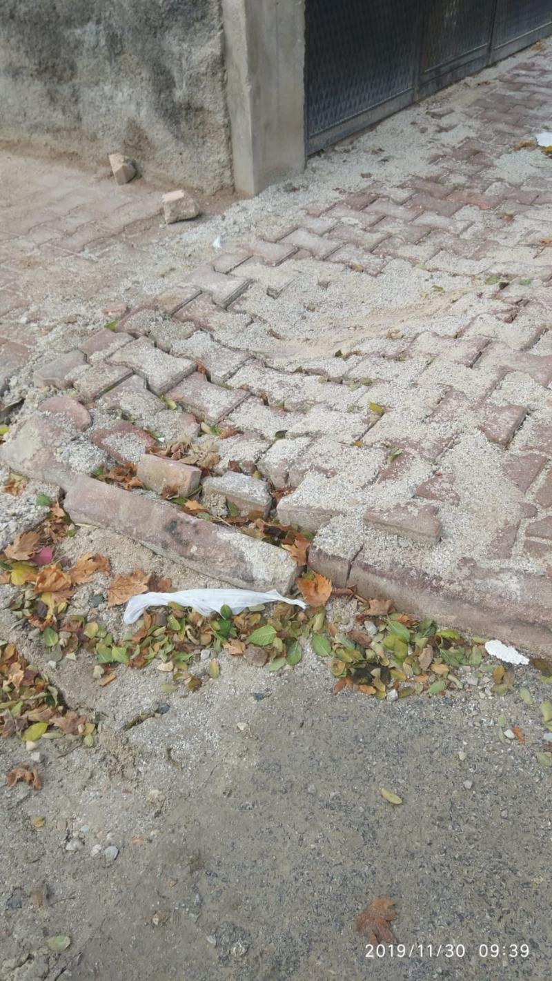 HAMZAOĞLU MAHALLESİ AYKOME TRETUVAR KAZI TAMİRATI  faaliyet gorseli