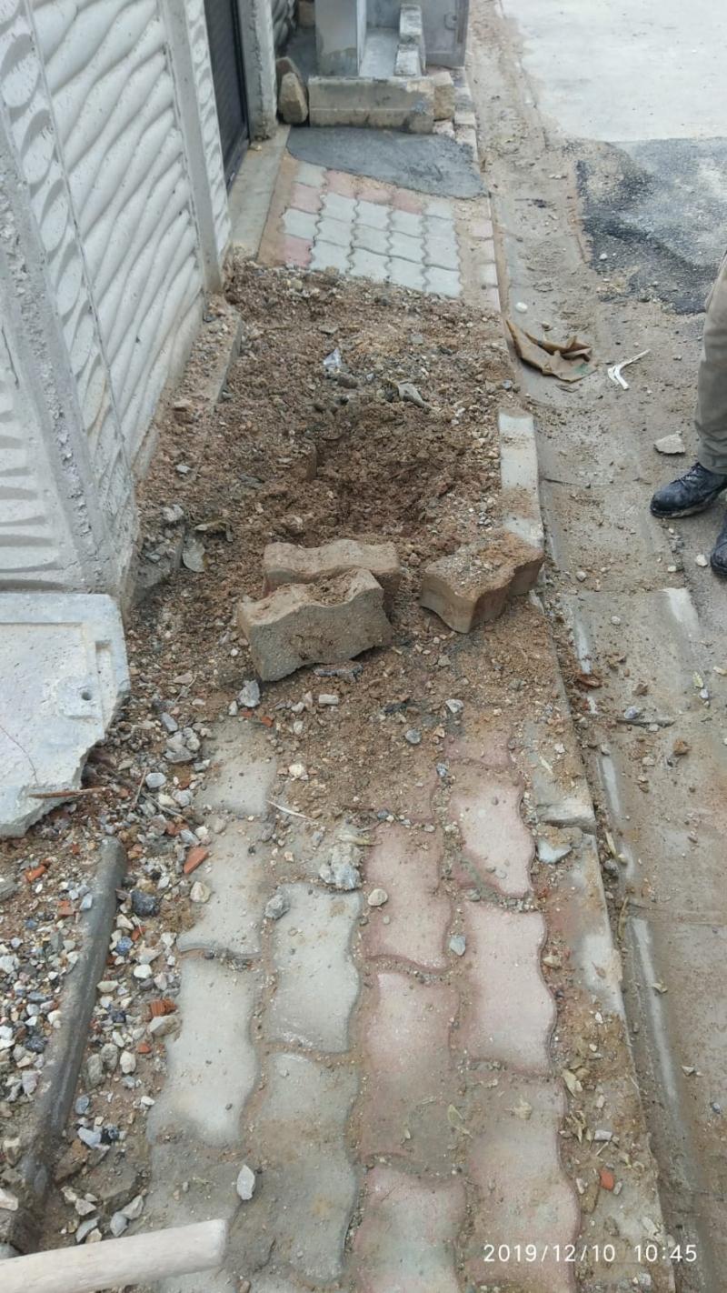 KARAHÜYÜK  MAHALLESİ AYKOME TRETUVAR KAZI TAMİRATI  faaliyet gorseli