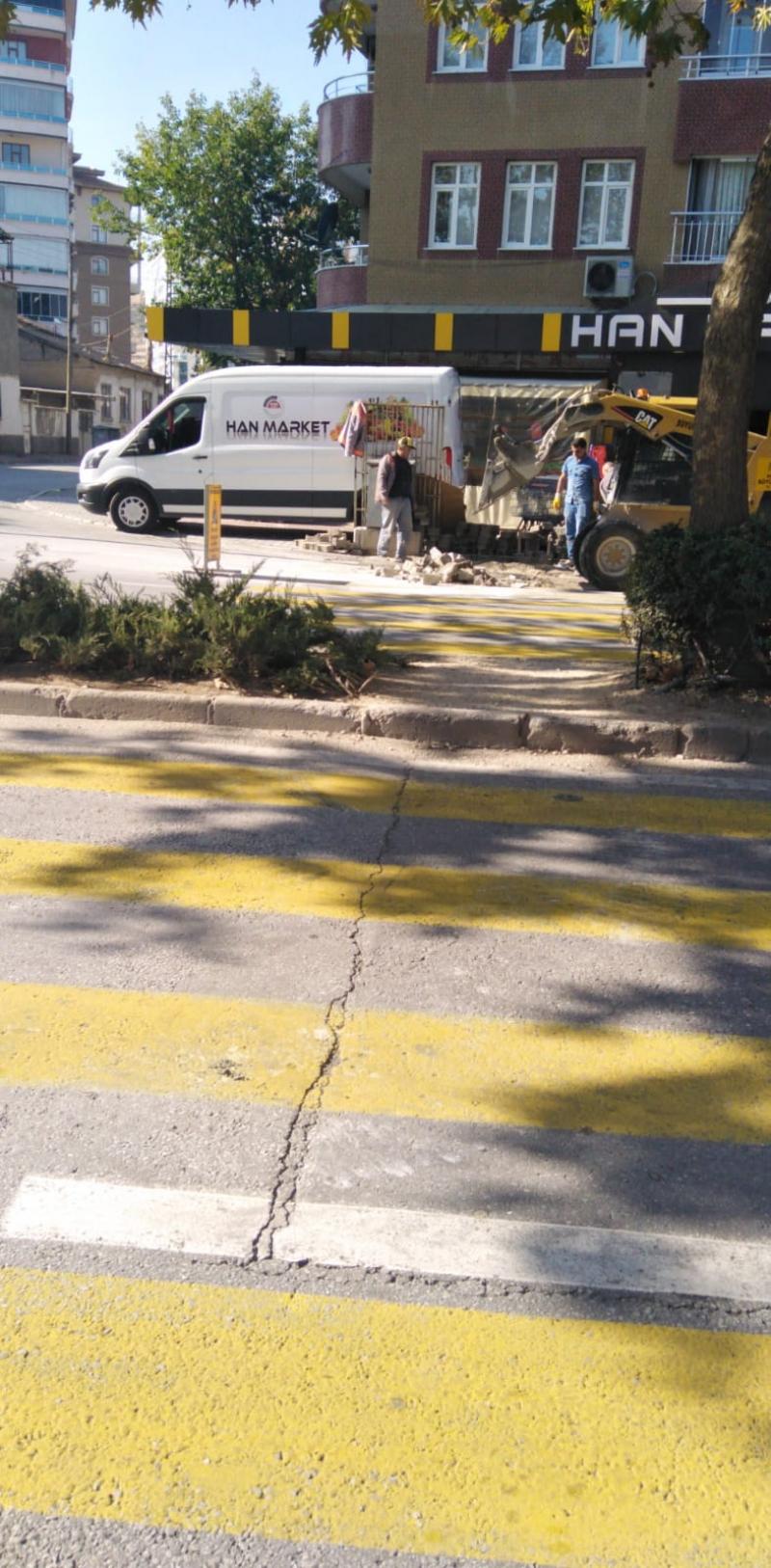 AYDOĞDU MAHALLESİ DR.AHMET ÖZCAN CADDESİ TRETUVAR TAMİR ÇALIŞMASI. faaliyet gorseli