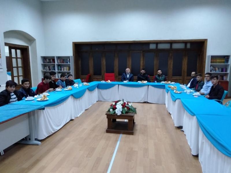 LİSE ÖĞRENCİLERİ İLE SOHBET PROGRAMI  faaliyet gorseli
