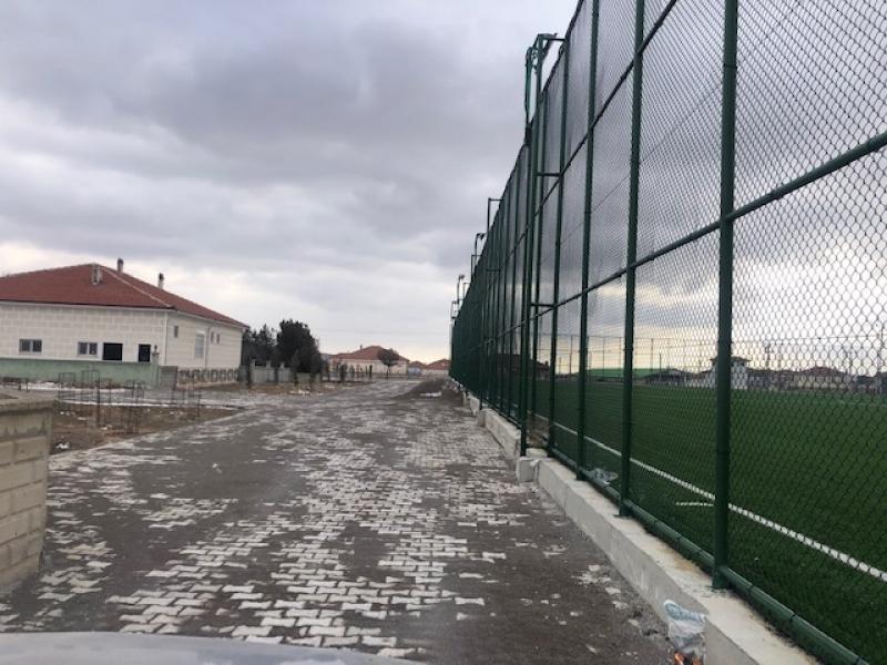 ÖMERANLI MAHALLESİNDE BULUNAN SPOR KOMPLEKSİNİN YOLUNA KİLİTLİ PARKE TAŞI DÖŞEMESİ faaliyet gorseli