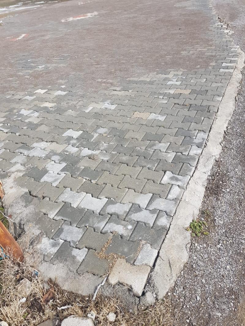 YEŞİLTEPE MAHALLESİNDE KİLİTLİ PARKE TAŞI YAPIMI.  faaliyet gorseli