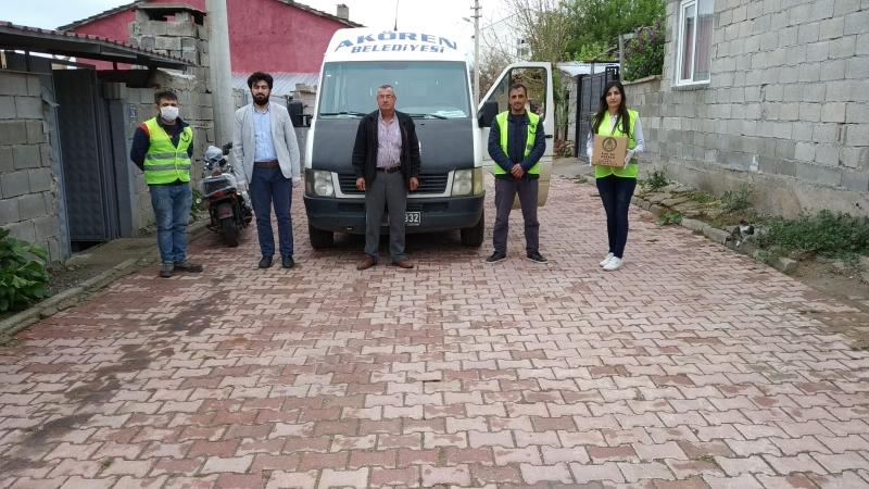 KORONAVİRÜSLE MÜCADELE ÇALIŞMALARI-EVDE KAL AKÖREN faaliyet gorseli