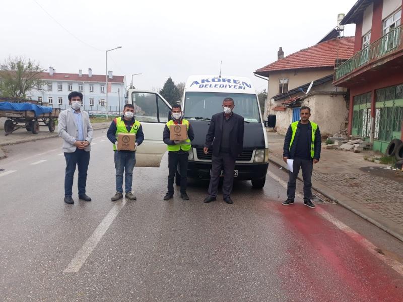KORONAVİRÜSLE MÜCADELE ÇALIŞMALARI-EVDE KAL AKÖREN faaliyet gorseli
