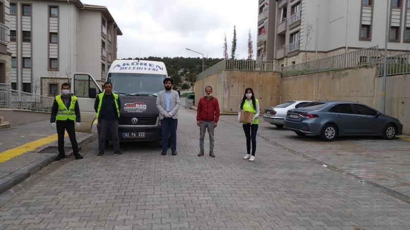 KORONAVİRÜSLE MÜCADELE ÇALIŞMALARI-EVDE KAL AKÖREN faaliyet gorseli