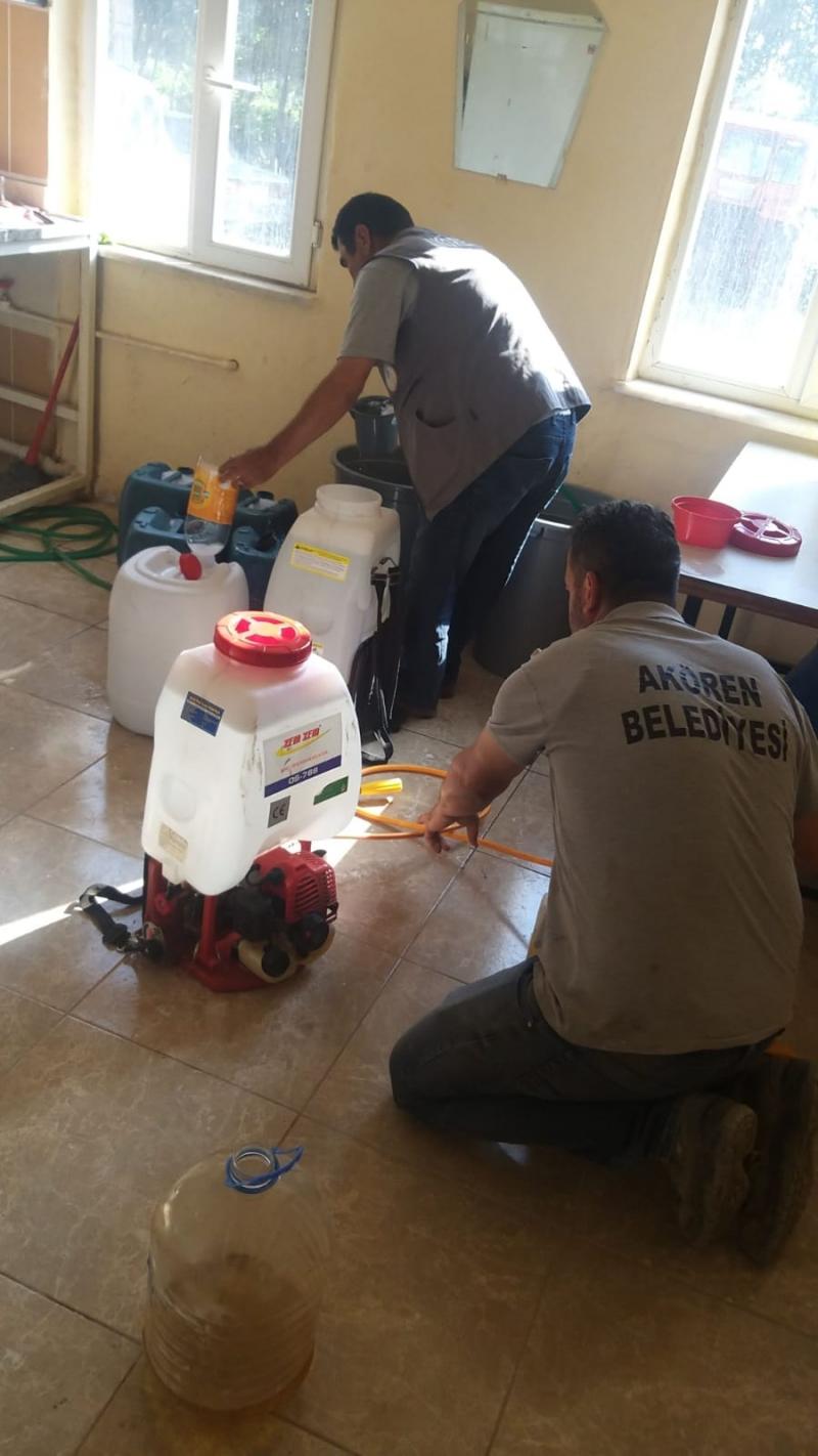 DEZENFEKSİYON ÇALIŞMALARI faaliyet gorseli