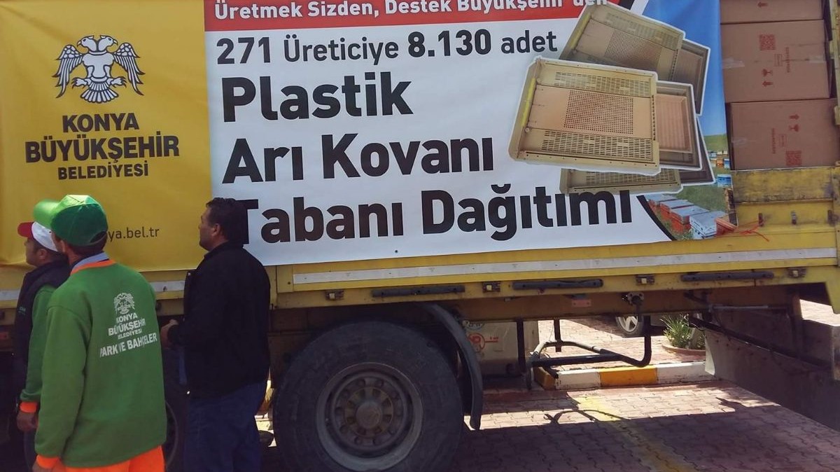 çiftlik mahallesi plastik arı kovan altlığı desteği faaliyet gorseli