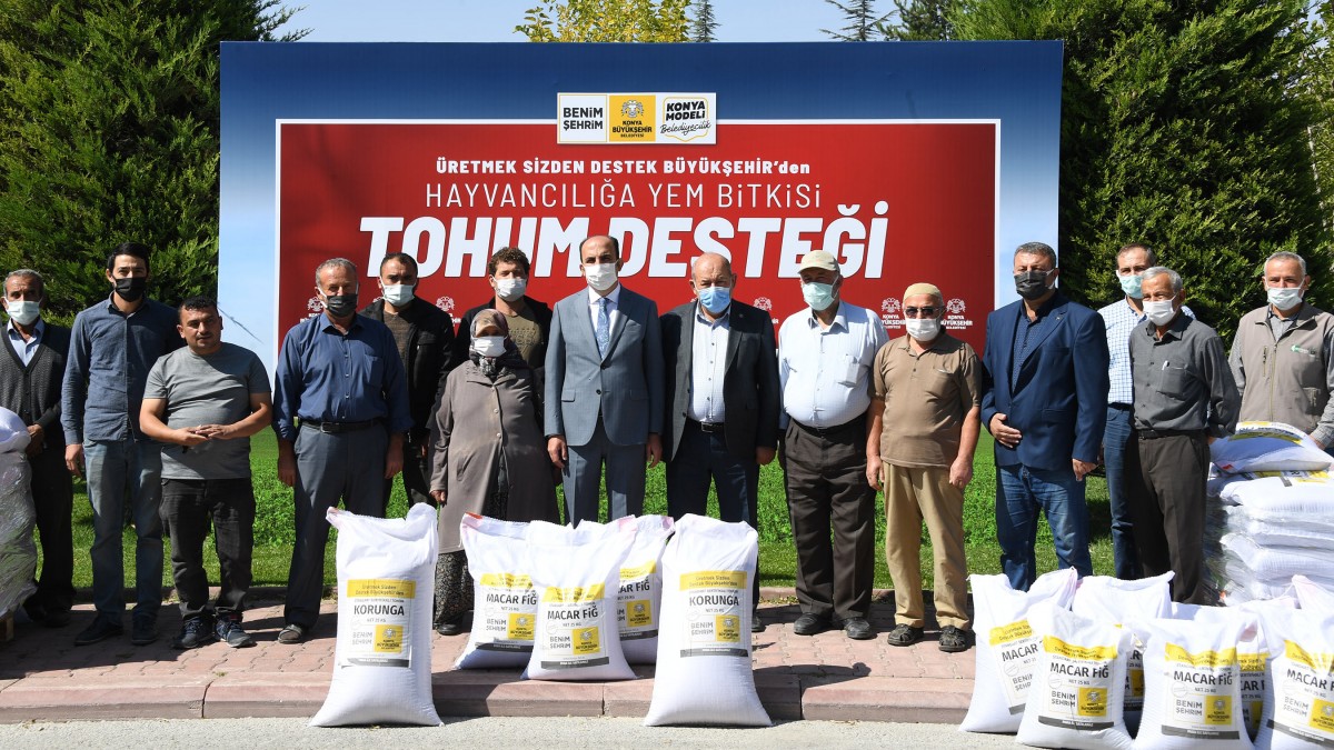 AĞALAR MAHALLESİ TOHUM DESTEĞİ faaliyet gorseli