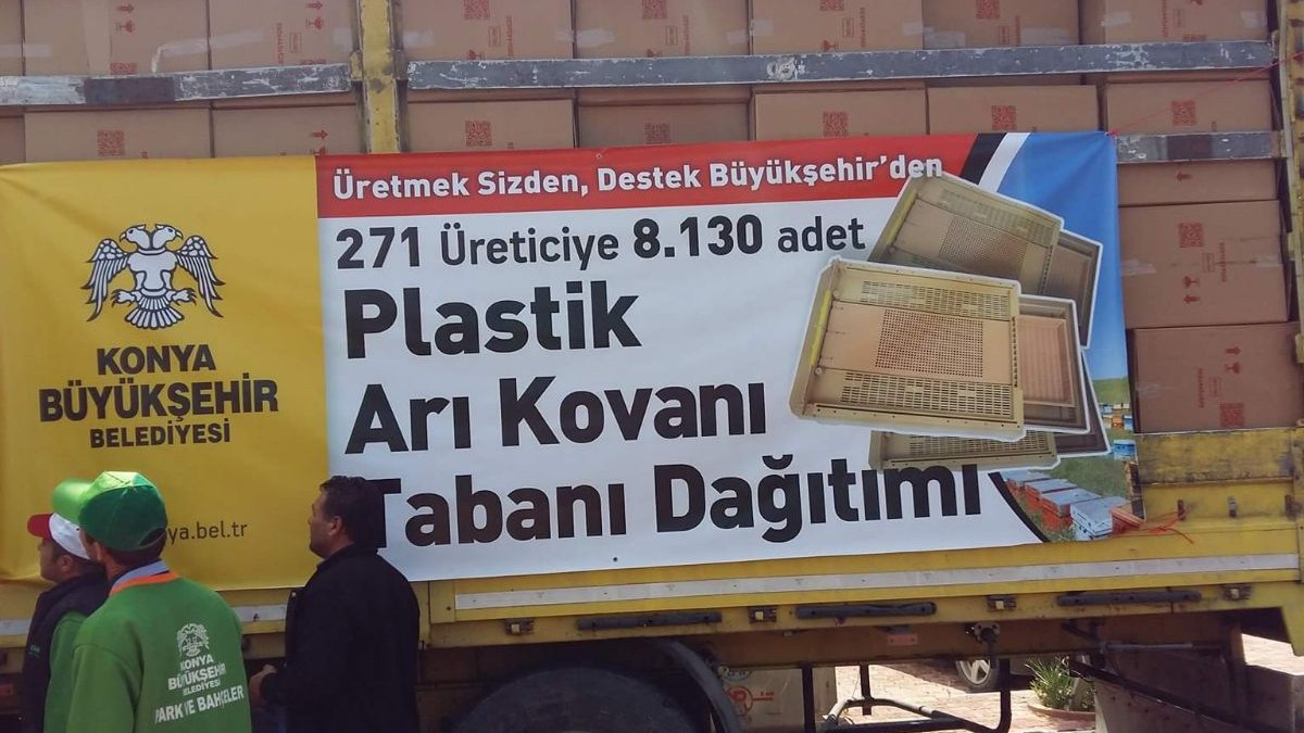GAZİ MAHALLESİ PLASTİK ARI KOVANI ALTLIĞI DESTEĞİ faaliyet gorseli